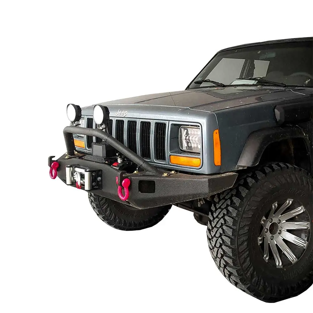 Defensa Delantera para Winch modelo Clásico - Cherokee XJ 