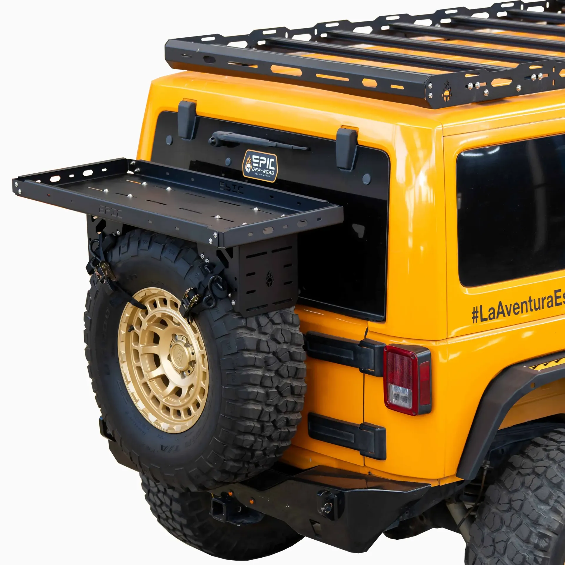 Sistema de Carga Exterior - Llanta 33" a 37"