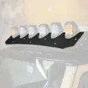 Deflector para Faros Individuales de Aluminio - Jimny / Tacoma