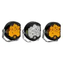 Kit de 3 Faros de 5" (2 Ambar/ 1 Blanco) 